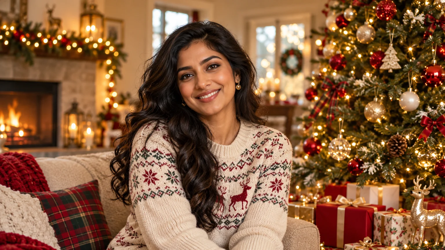Turn Your Photos into Christmas Portraits