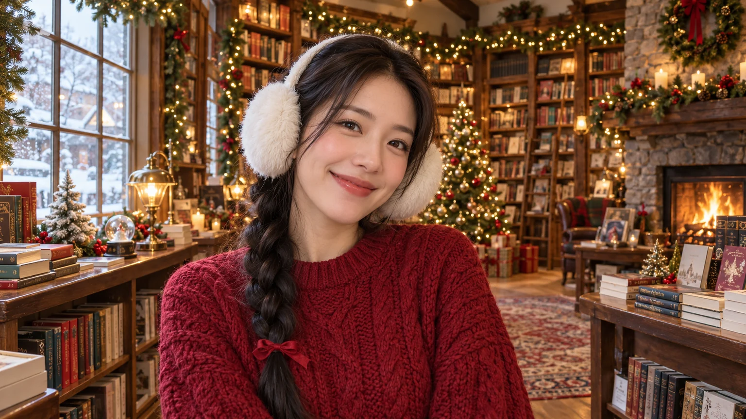 Create Christmas Portraits from Selfies