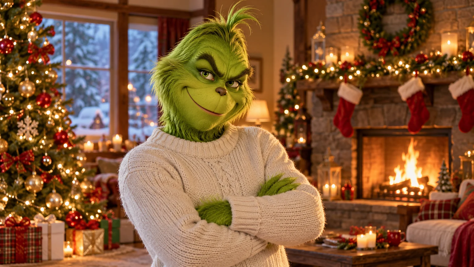 Turn Yourself into the Grinch