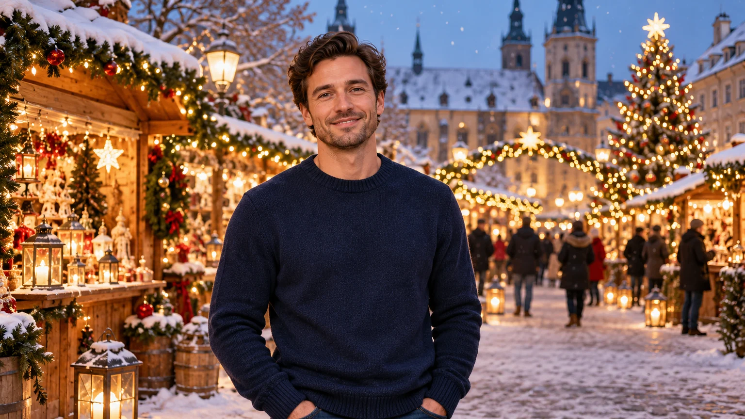 Customize Christmas Backgrounds with AI